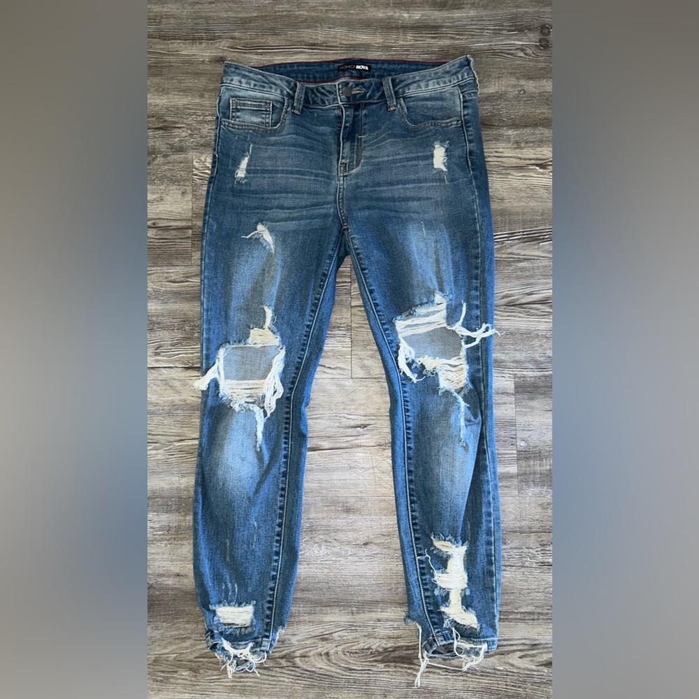 Fashion Nova Distressed Jeans